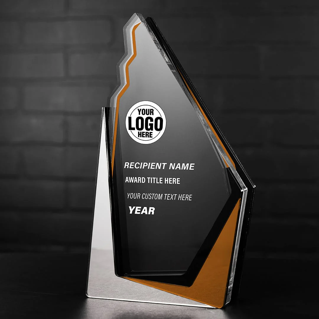 10" Granite Custom Acrylic Award - Image 10