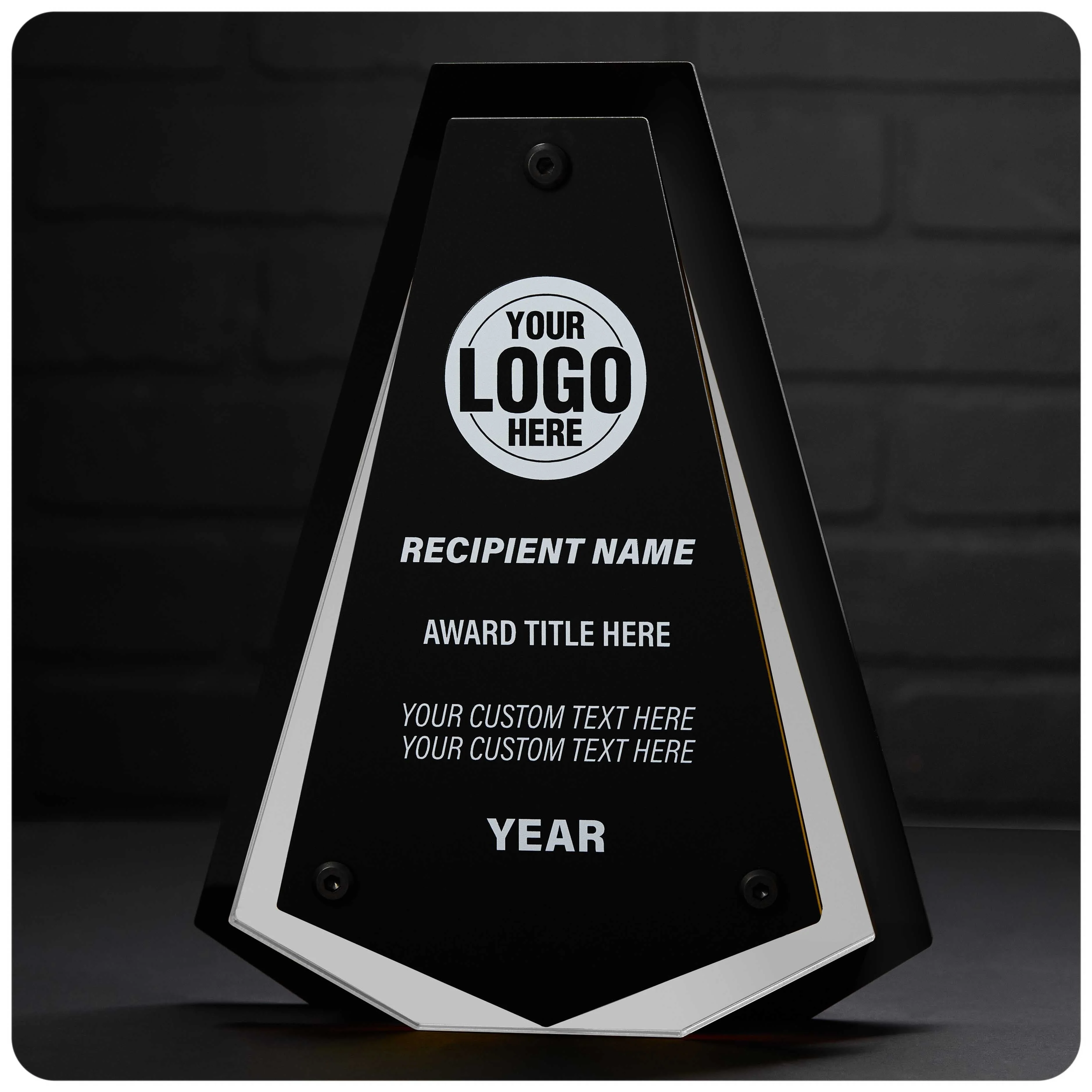 10" Pinnacle Custom Acrylic Award - Image 5