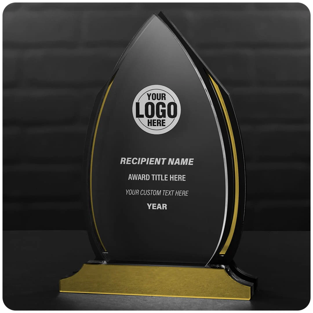 10" Spear Custom Acrylic Award