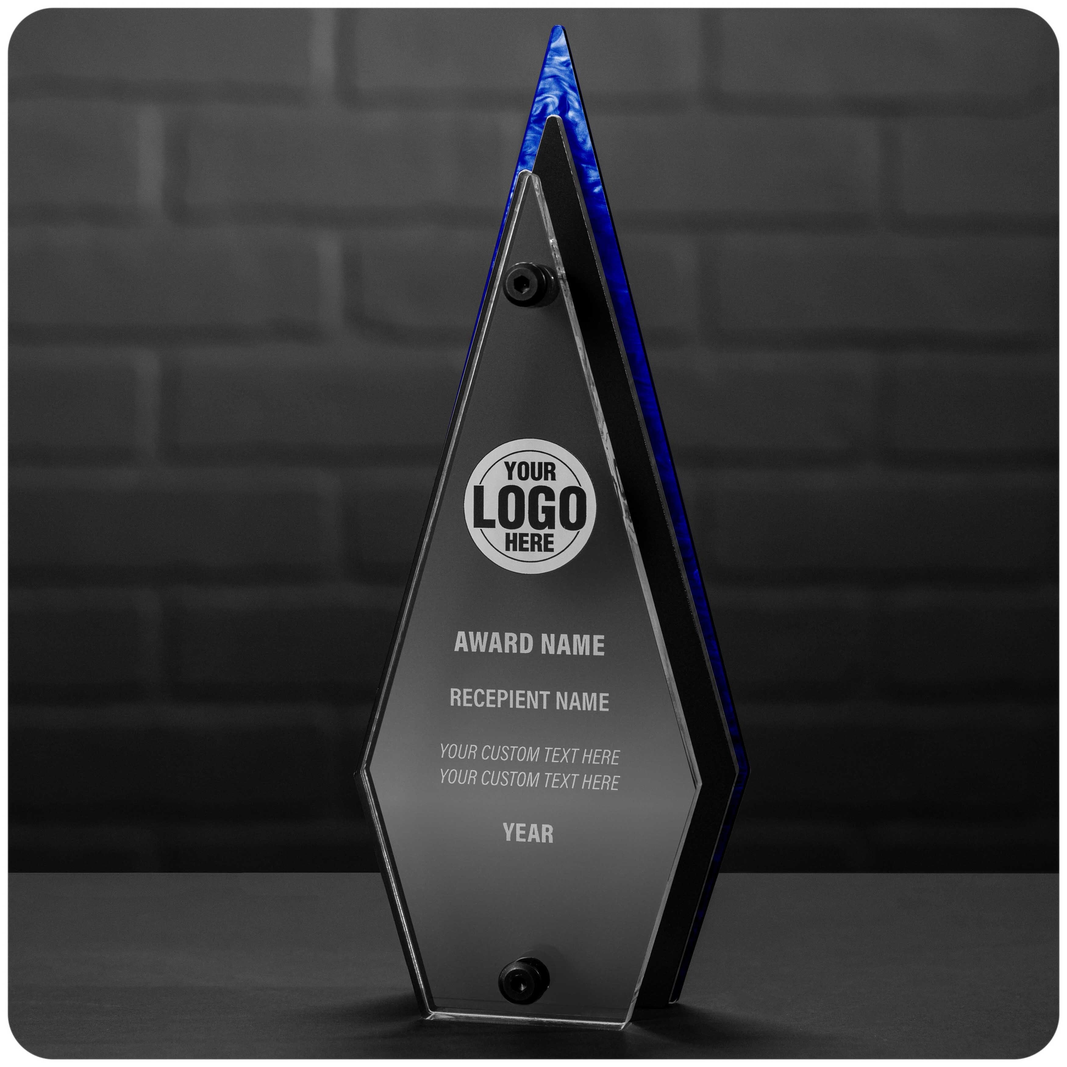 11" Edge Custom Acrylic Award