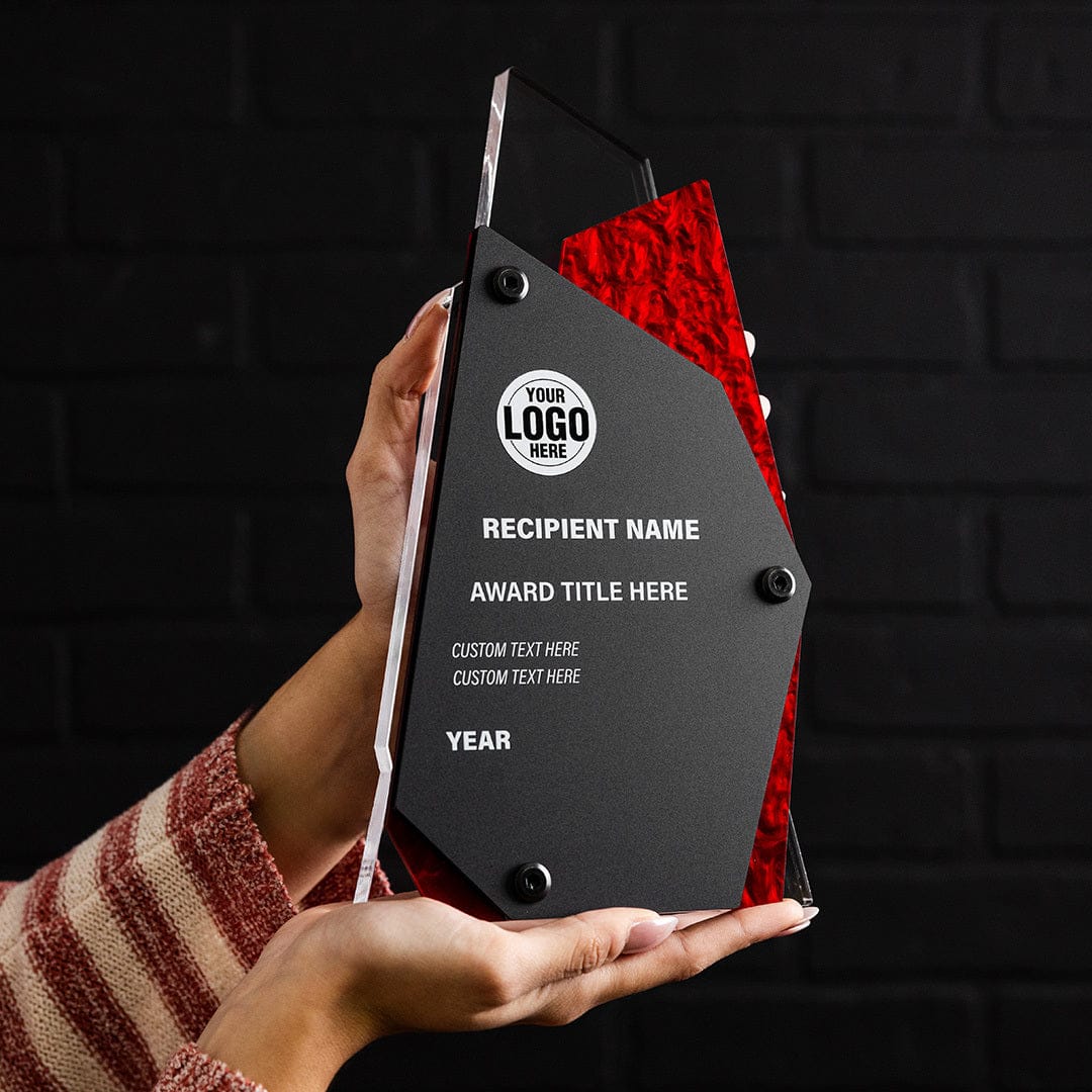 11" Ridgeline Custom Acrylic Award - Image 3