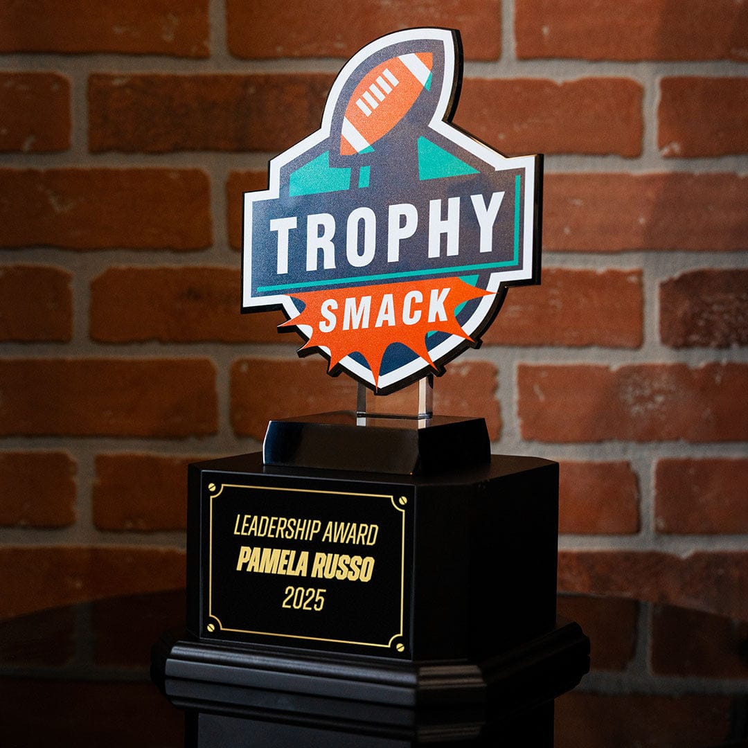13" Ultimate Custom Logo Trophy - Image 4