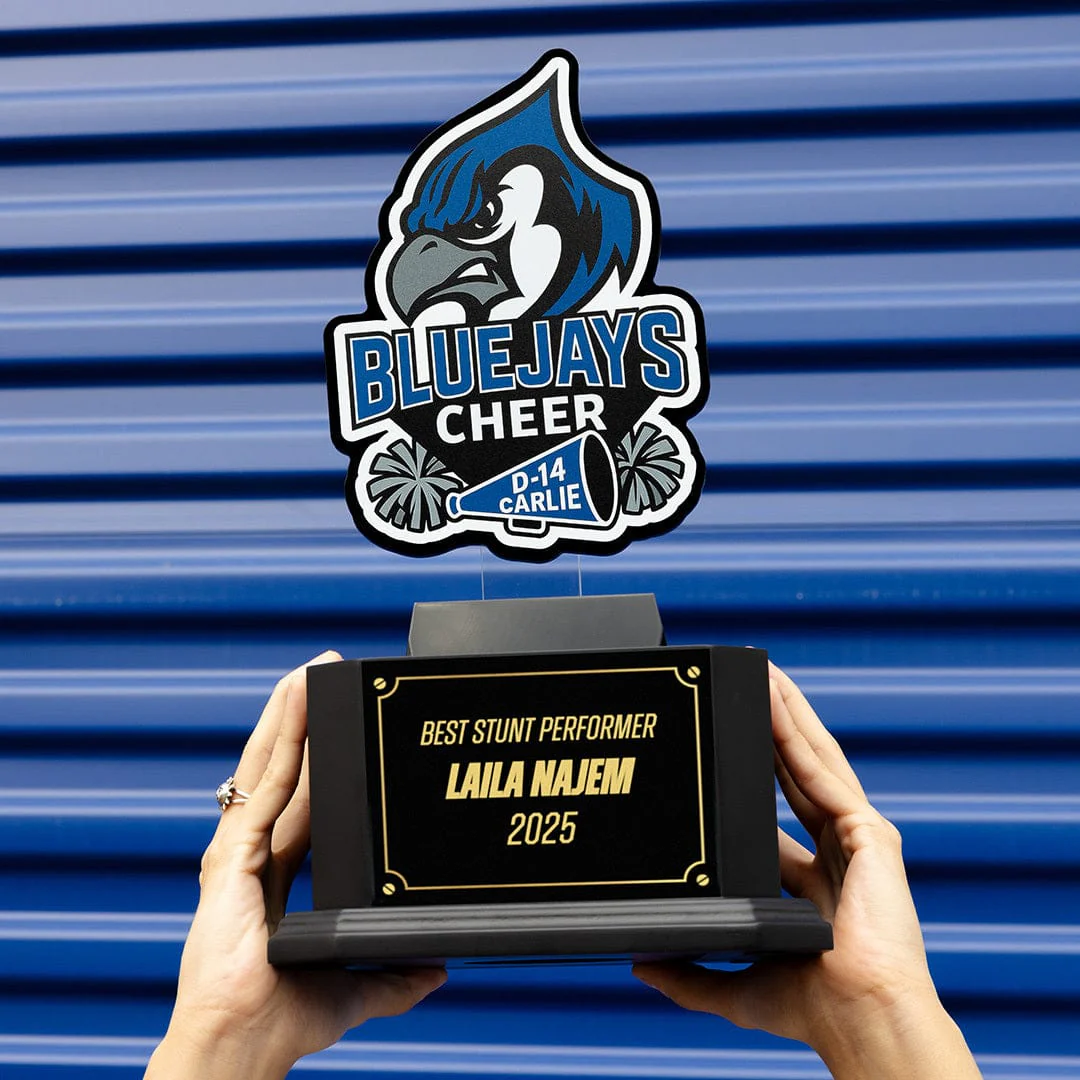 13" Ultimate Custom Logo Trophy - Image 6