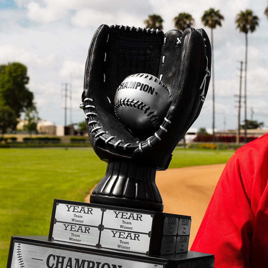 17" Baseball Tiered Perpetual Trophy - Image 6