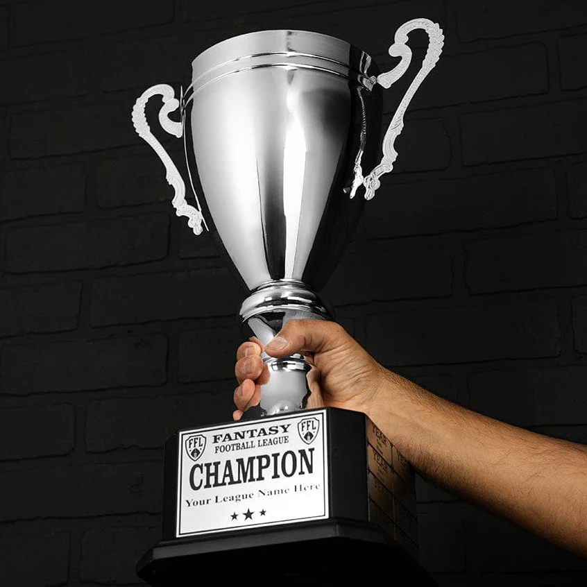 20" Perpetual King's Cup Trophy - Silver - Image 3