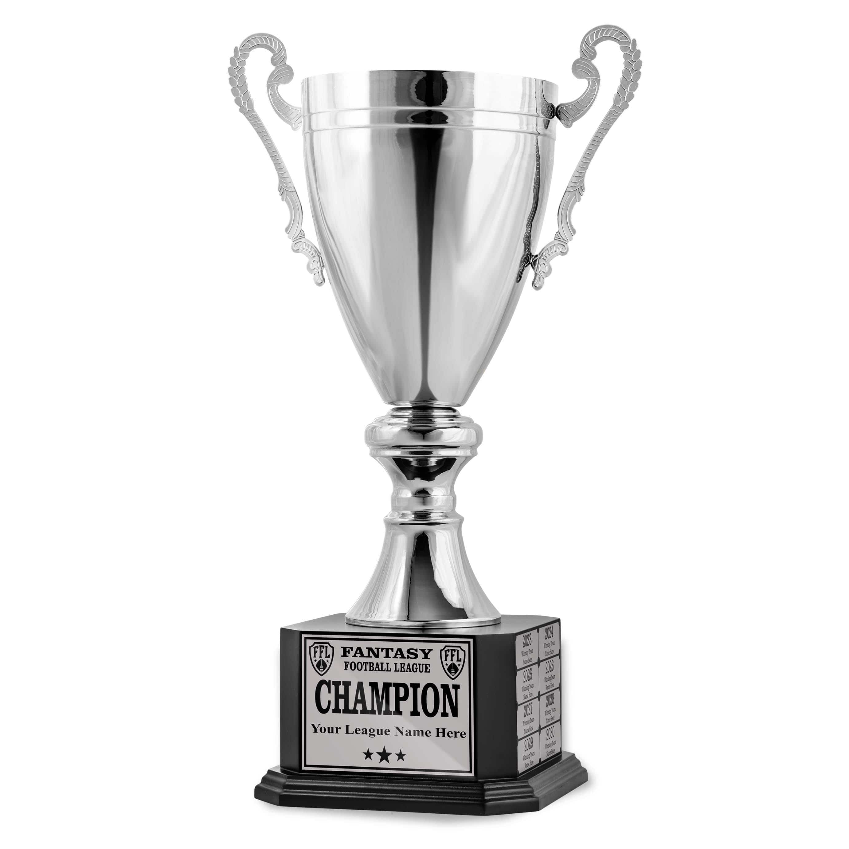 20" Perpetual King's Cup Trophy - Silver - Image 8
