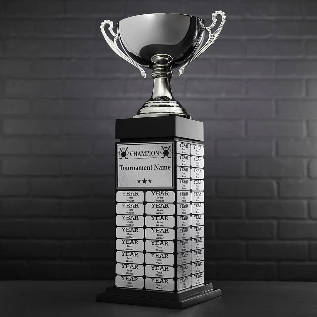 22" Golf Grand Champion Perpetual Tower Trophy - Image 4