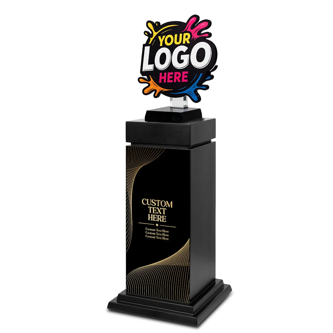 22" Ultimate Custom Logo Tower Trophy