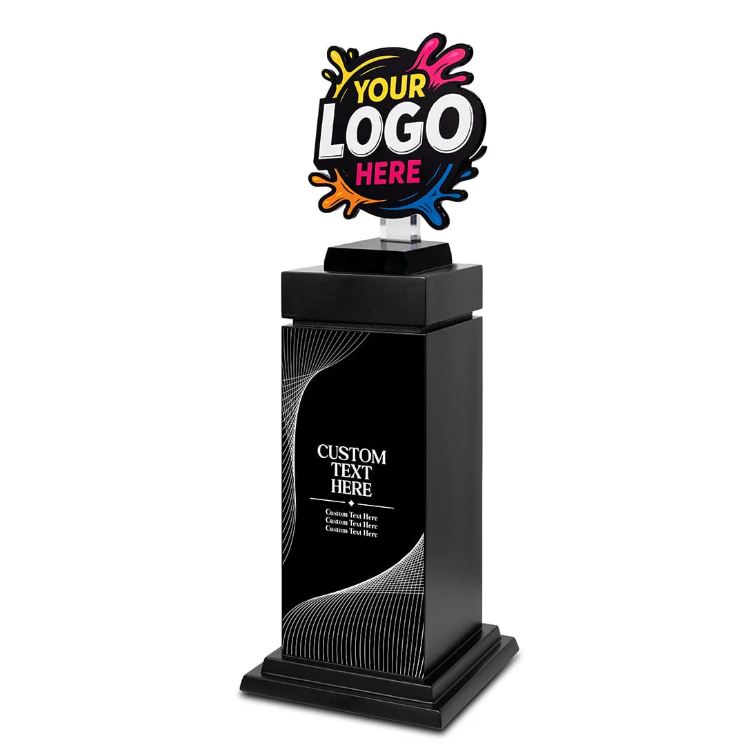 22" Ultimate Custom Logo Tower Trophy - Image 6