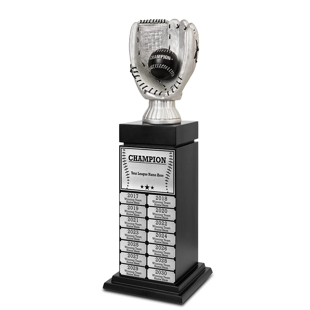 24" Baseball Perpetual Tower Trophy