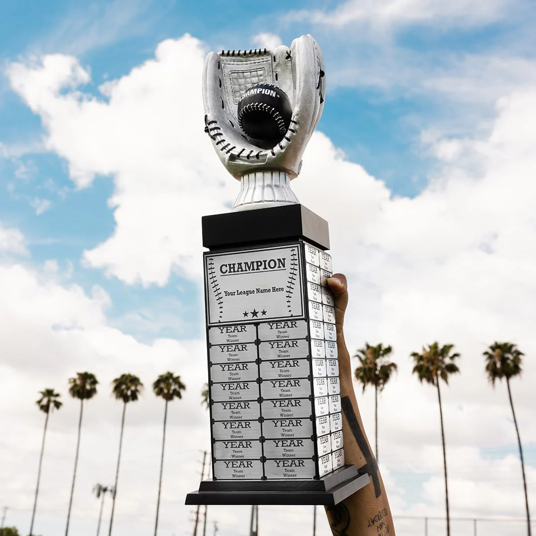 24" Baseball Perpetual Tower Trophy - Image 5