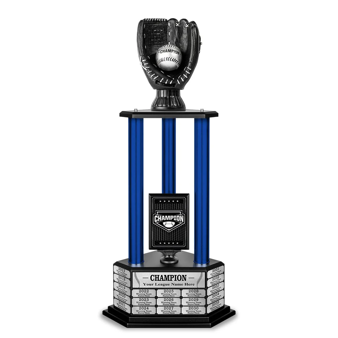 26-36” Black Baseball Trophy - Image 17