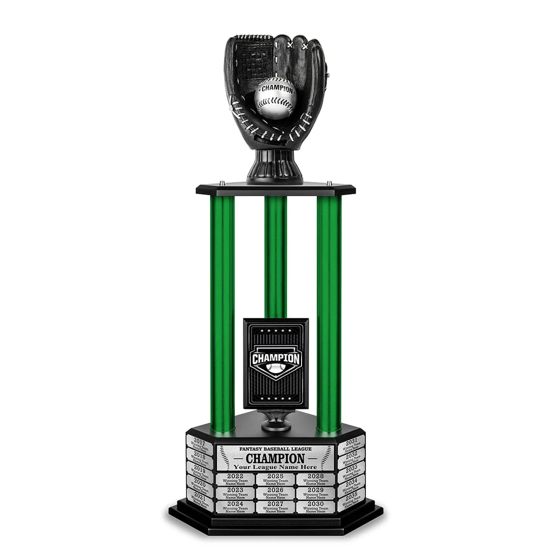 26-36” Black Baseball Trophy - Image 21