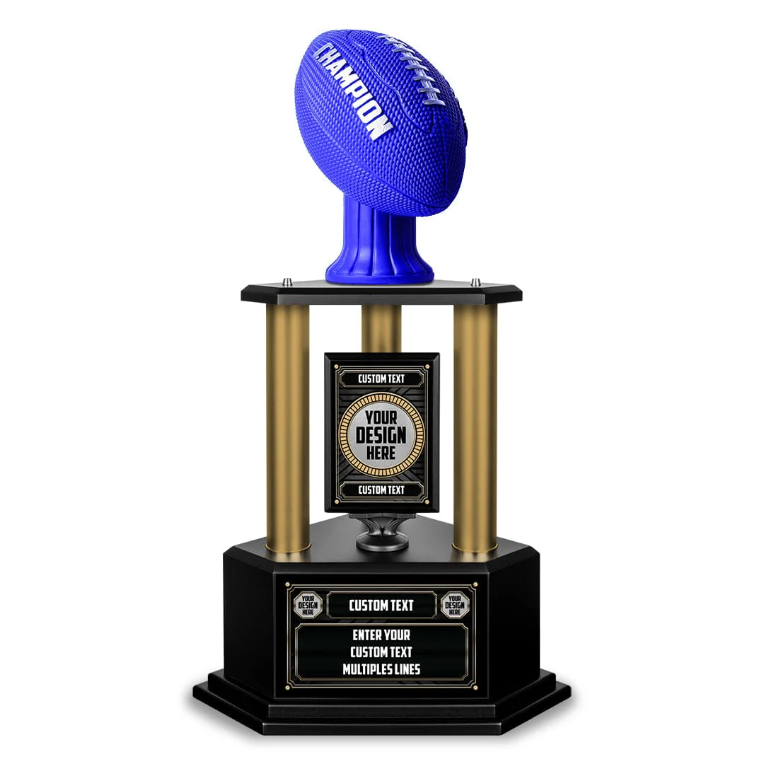 26"-36" Custom Champion Football Trophy - Image 11