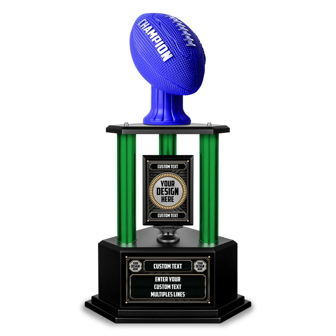 26"-36" Custom Champion Football Trophy - Image 12