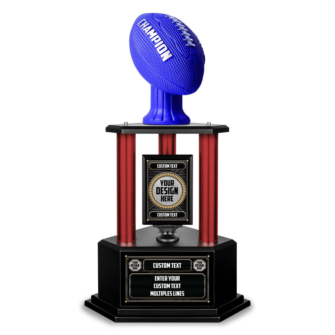 26"-36" Custom Champion Football Trophy - Image 13
