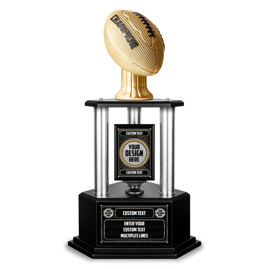 26"-36" Custom Champion Football Trophy - Image 20