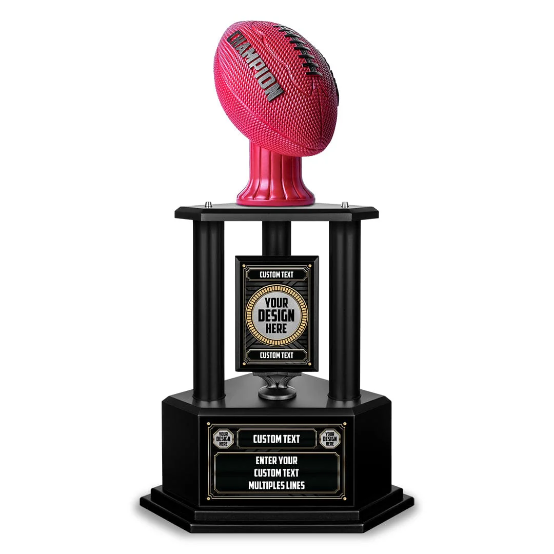 26"-36" Custom Champion Football Trophy - Image 21