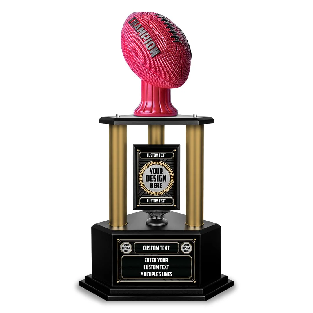 26"-36" Custom Champion Football Trophy - Image 23