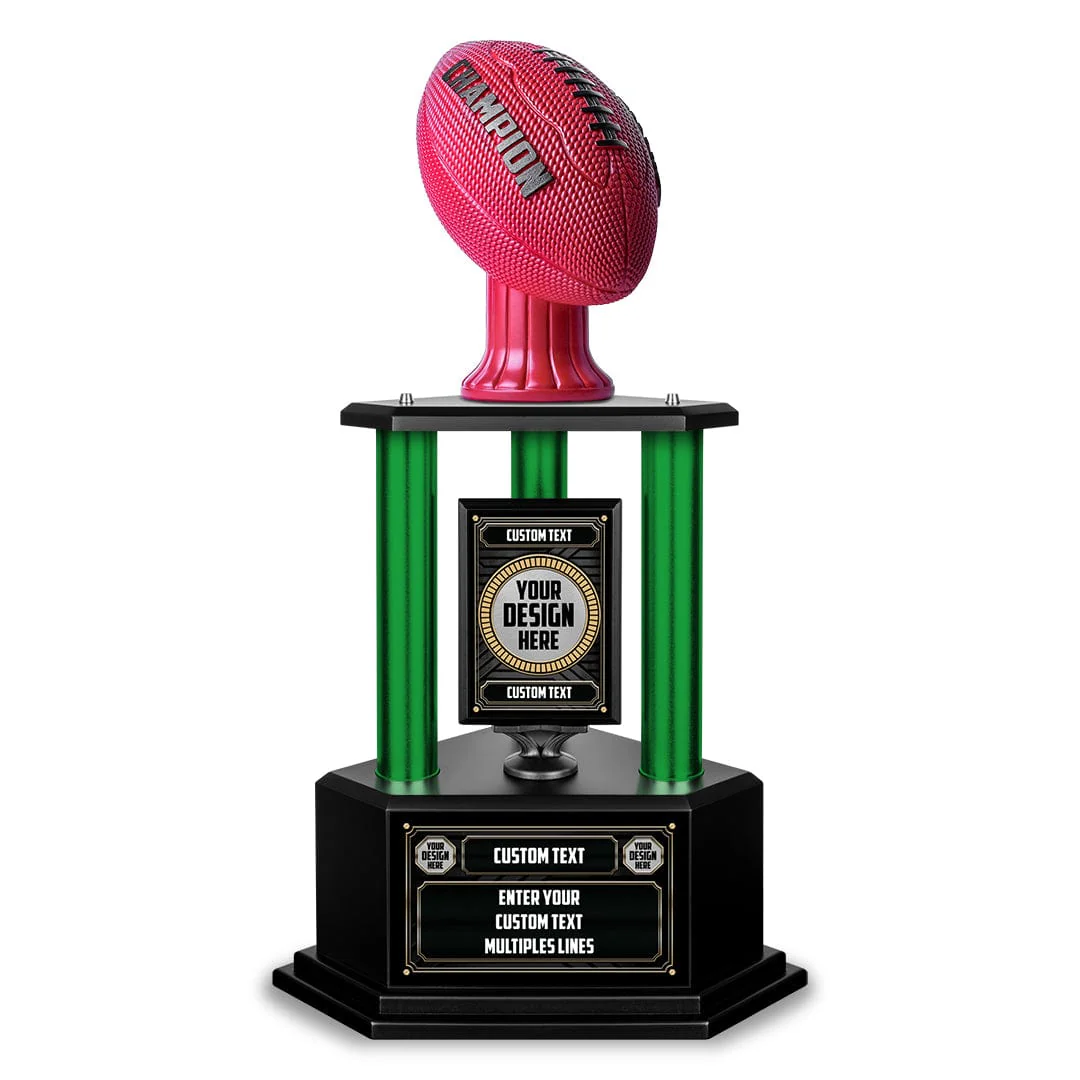 26"-36" Custom Champion Football Trophy - Image 24