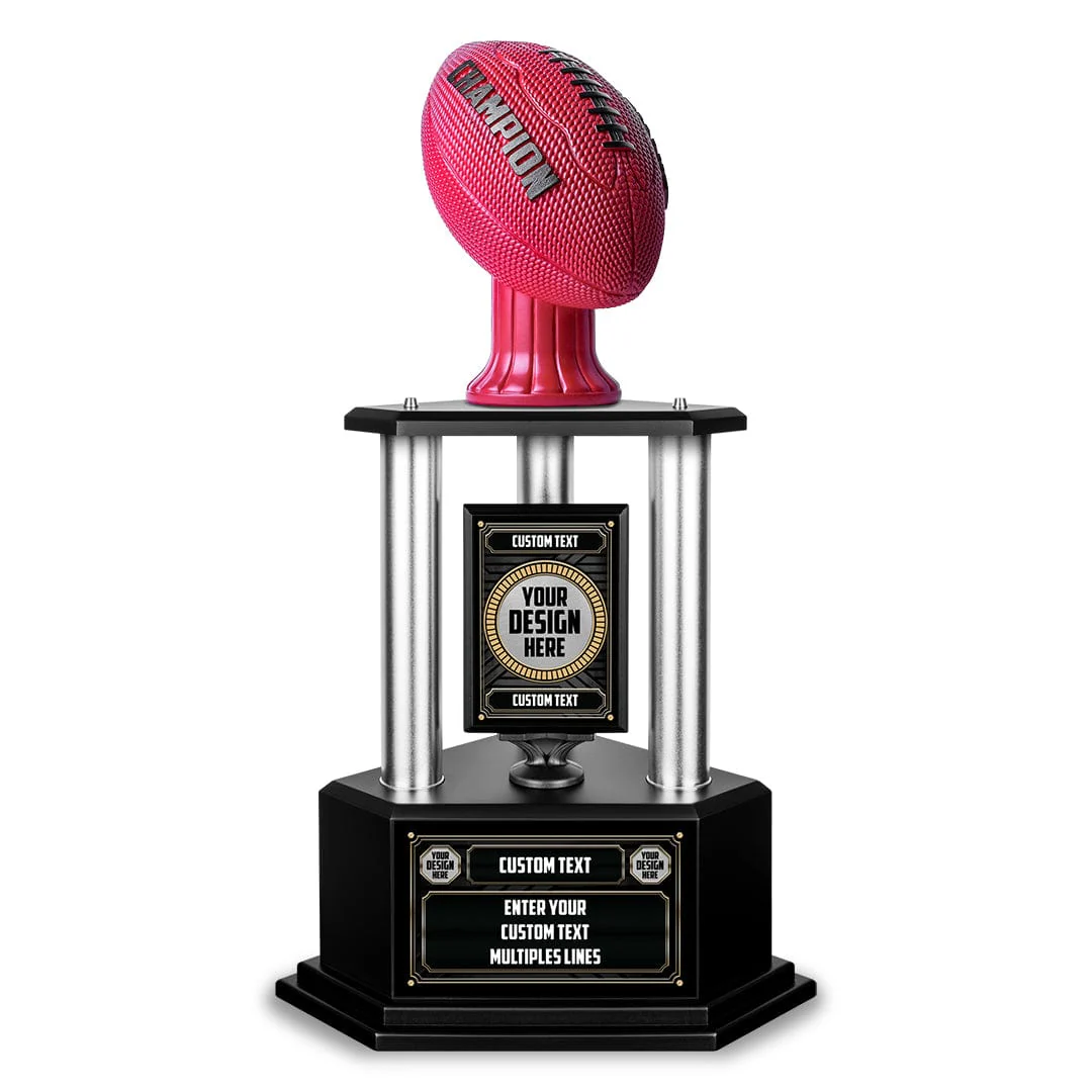 26"-36" Custom Champion Football Trophy - Image 26