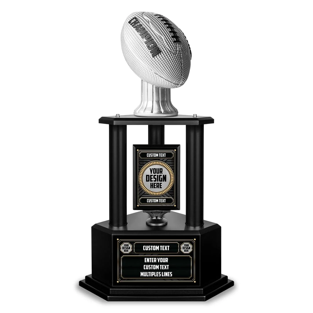 26"-36" Custom Champion Football Trophy - Image 27