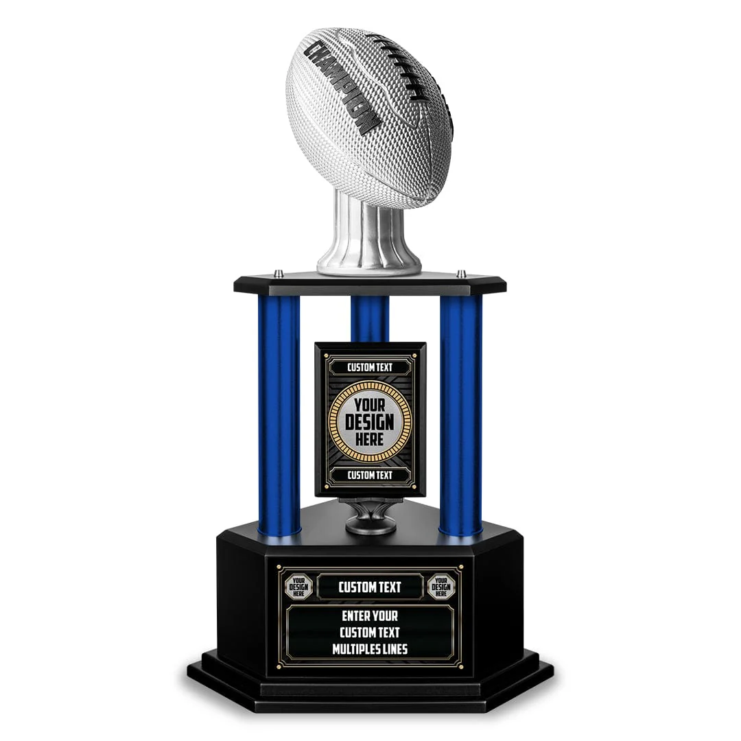 26"-36" Custom Champion Football Trophy - Image 28