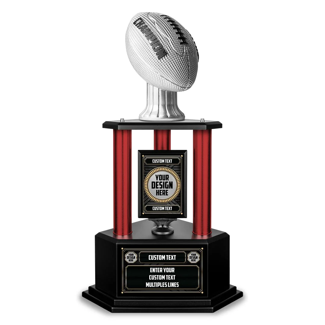 26"-36" Custom Champion Football Trophy - Image 31