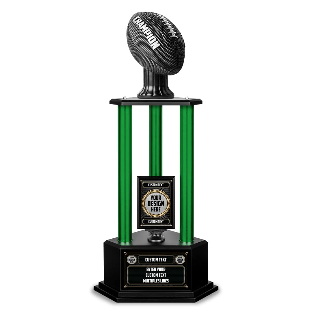 26"-36" Custom Champion Football Trophy - Image 32