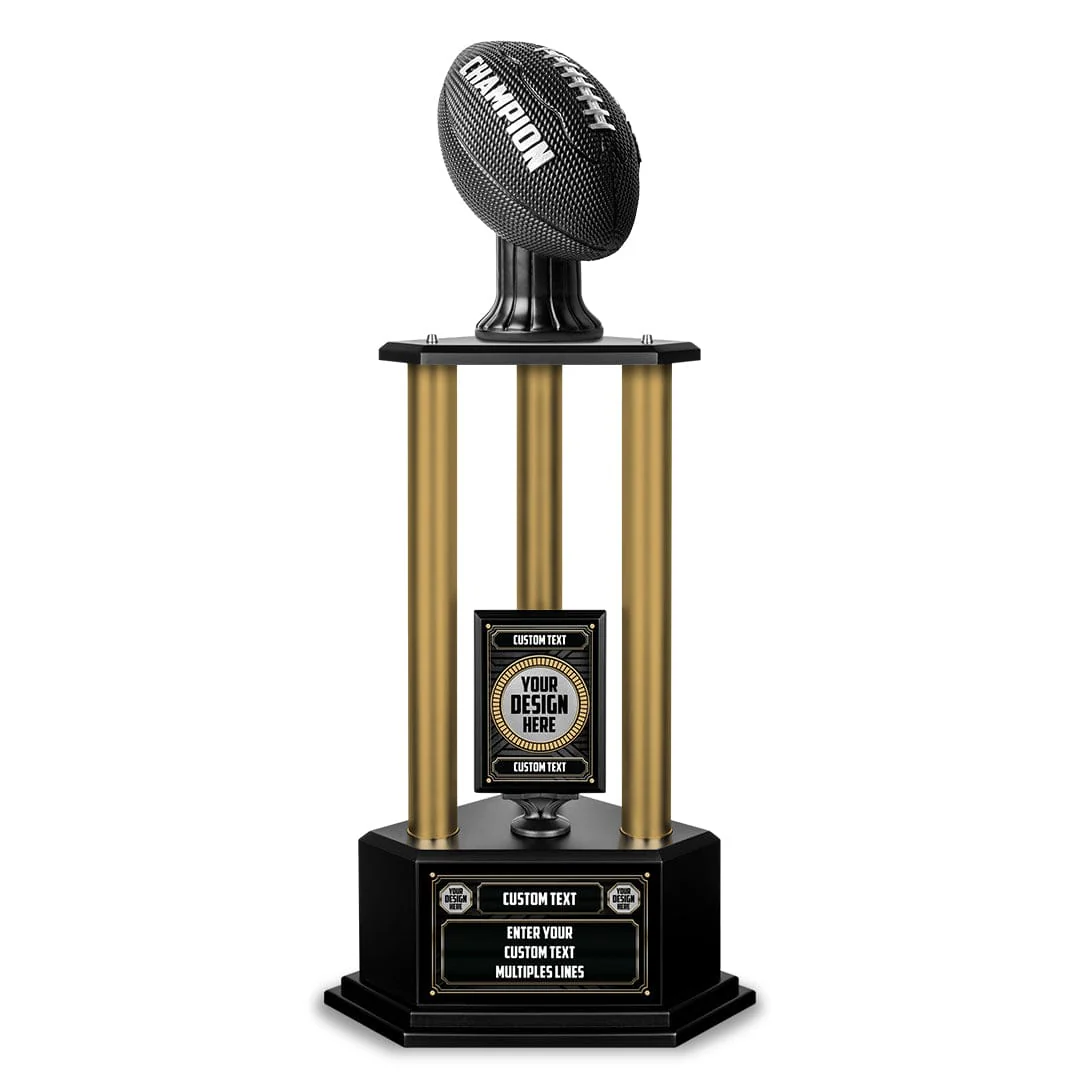 26"-36" Custom Champion Football Trophy - Image 35