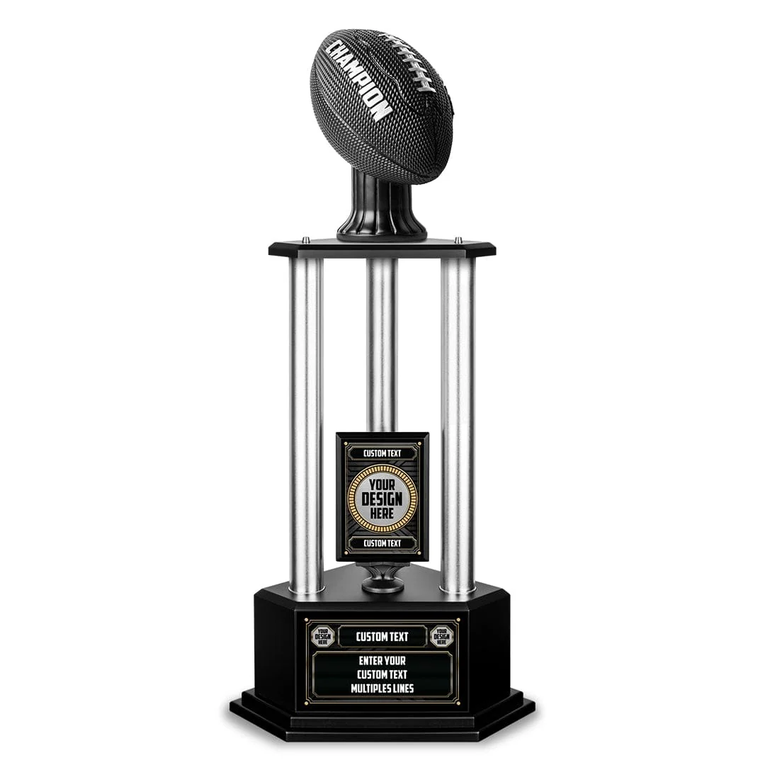 26"-36" Custom Champion Football Trophy - Image 37
