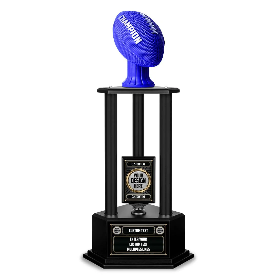 26"-36" Custom Champion Football Trophy - Image 38
