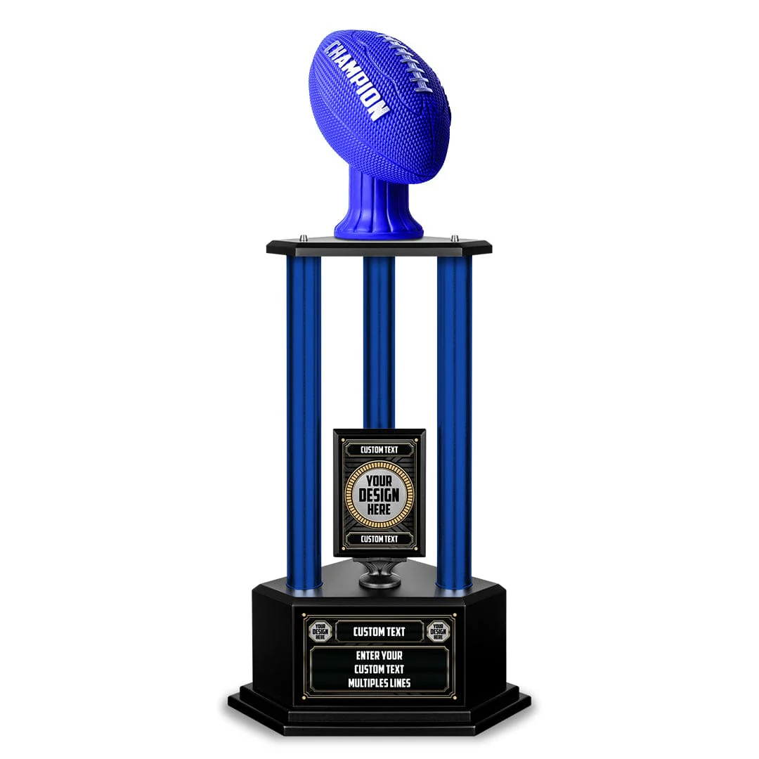 26"-36" Custom Champion Football Trophy - Image 39