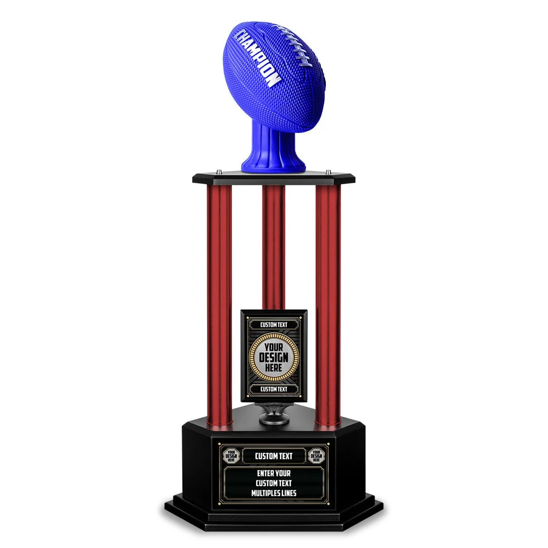 26"-36" Custom Champion Football Trophy - Image 42