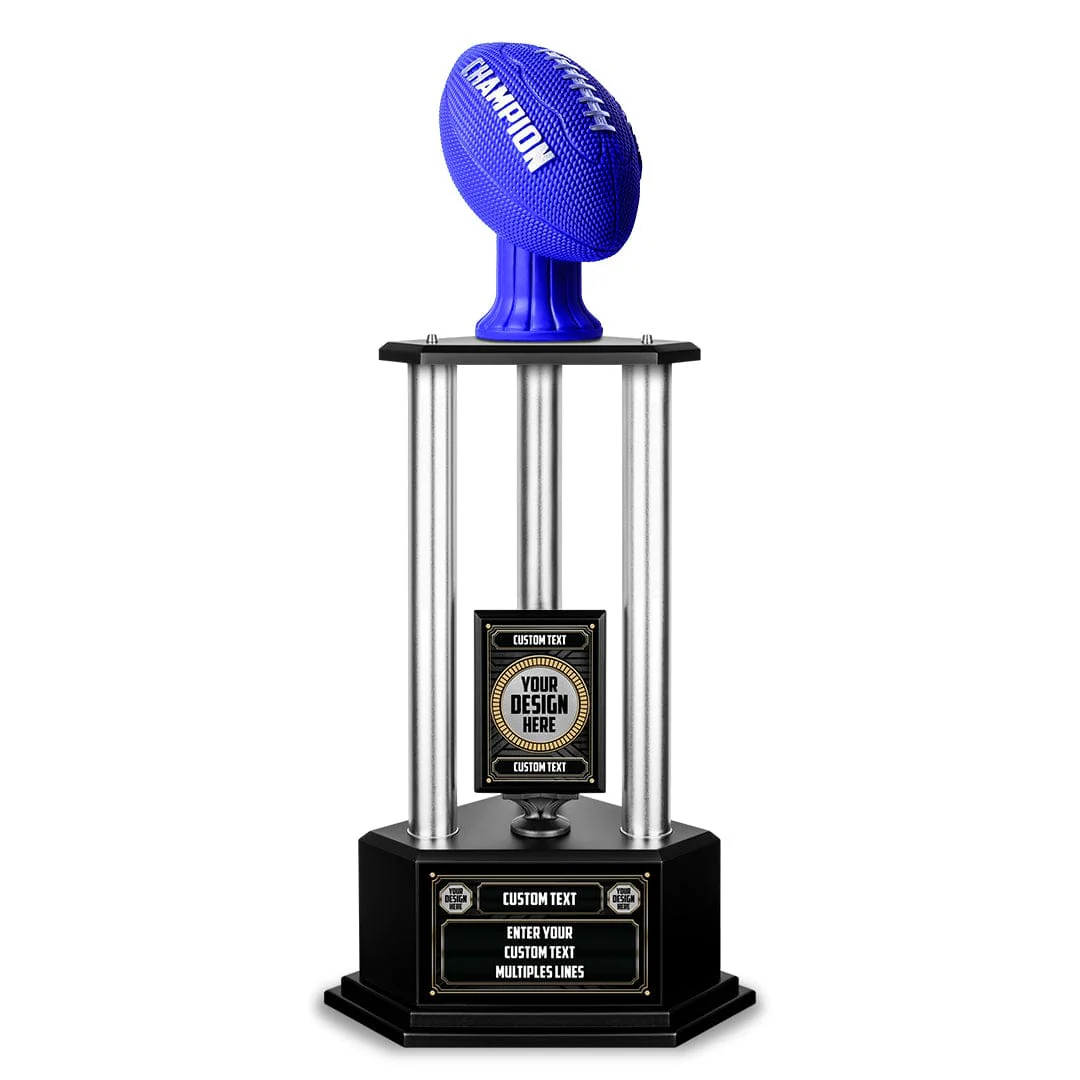 26"-36" Custom Champion Football Trophy - Image 43