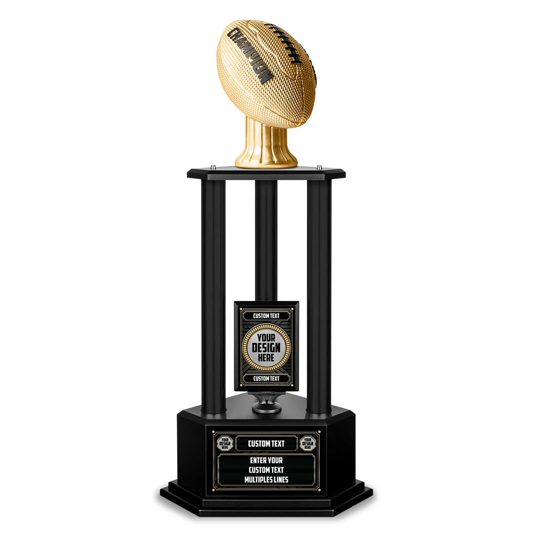 26"-36" Custom Champion Football Trophy - Image 44