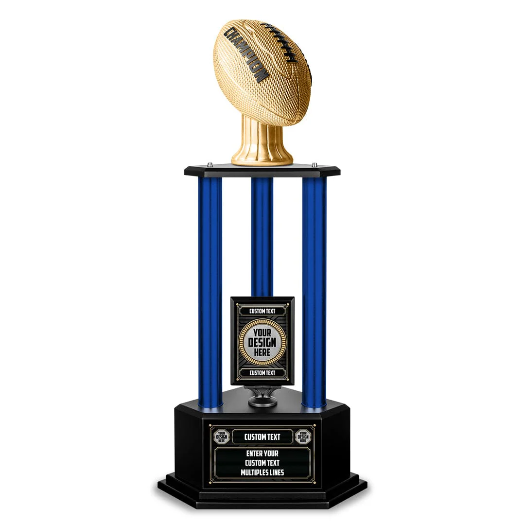 26"-36" Custom Champion Football Trophy - Image 45