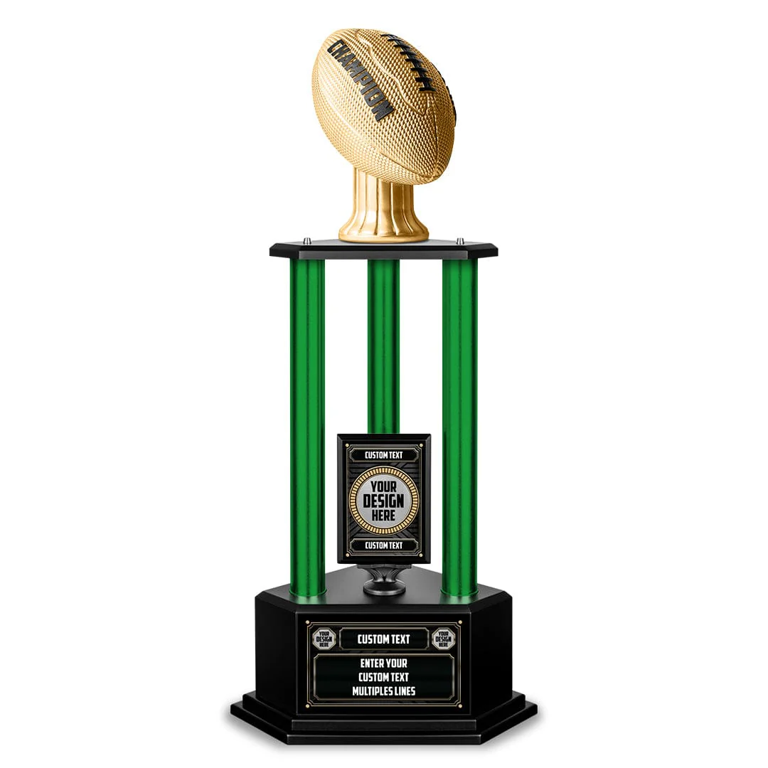 26"-36" Custom Champion Football Trophy - Image 47