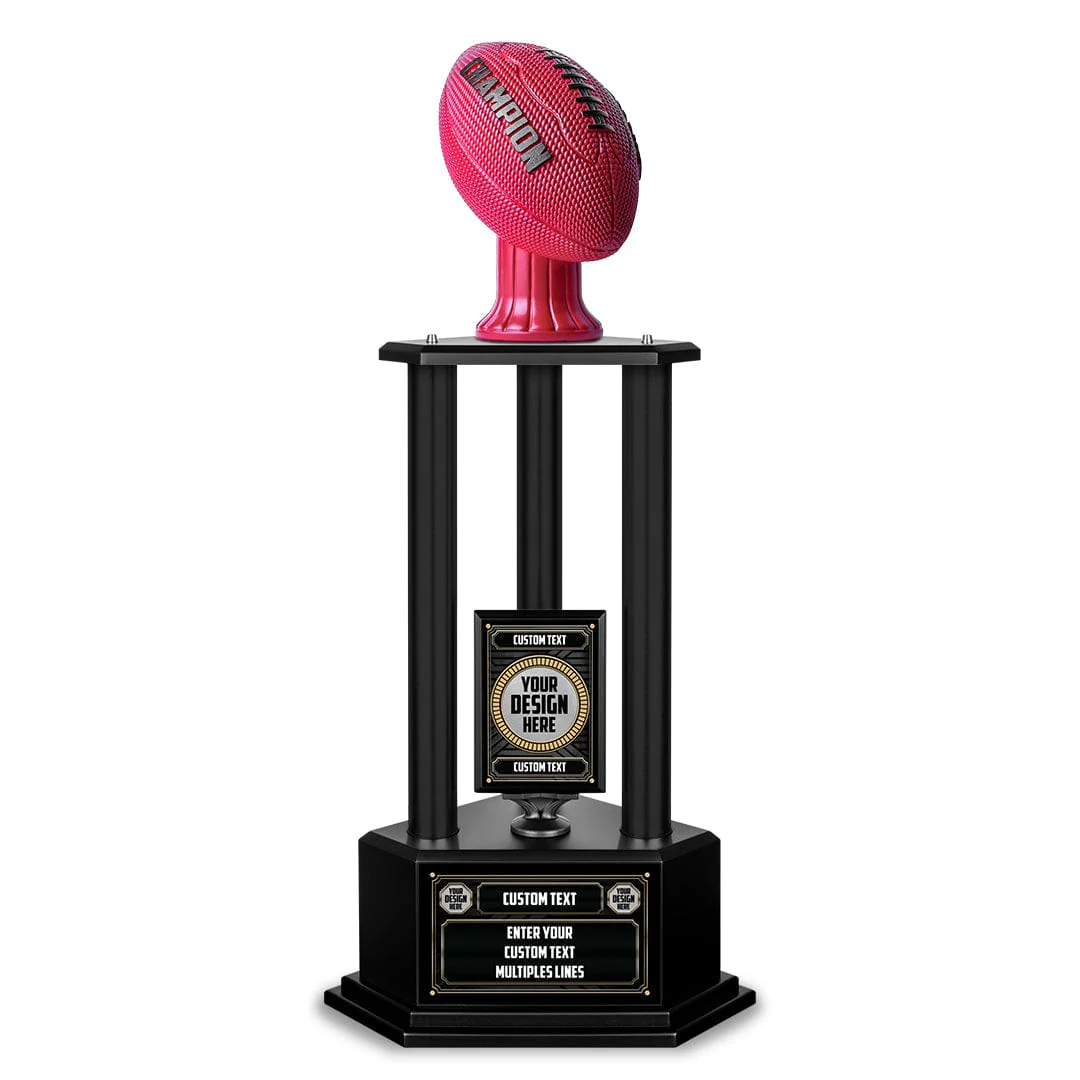 26"-36" Custom Champion Football Trophy - Image 50