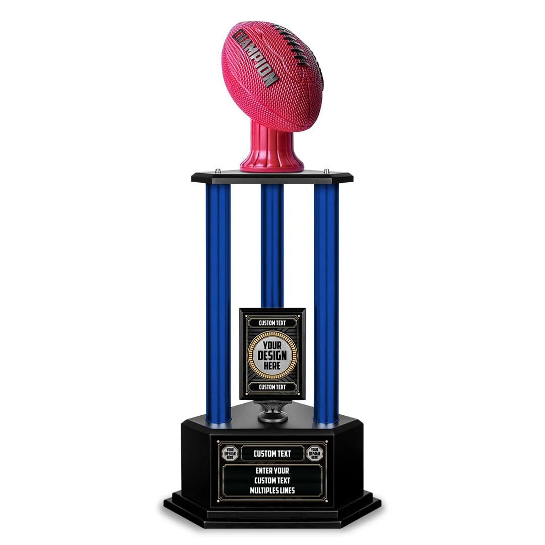 26"-36" Custom Champion Football Trophy - Image 51