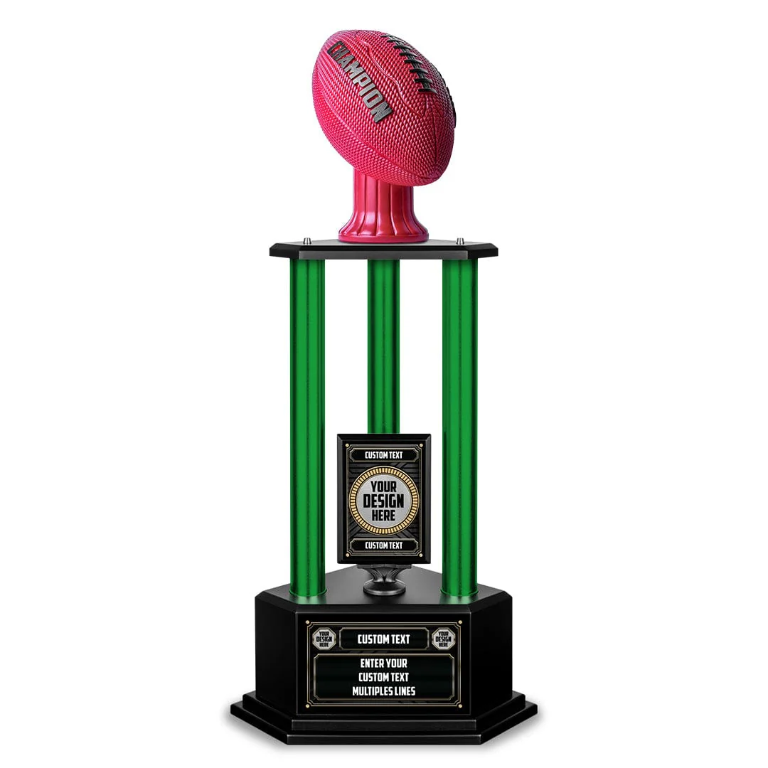 26"-36" Custom Champion Football Trophy - Image 53
