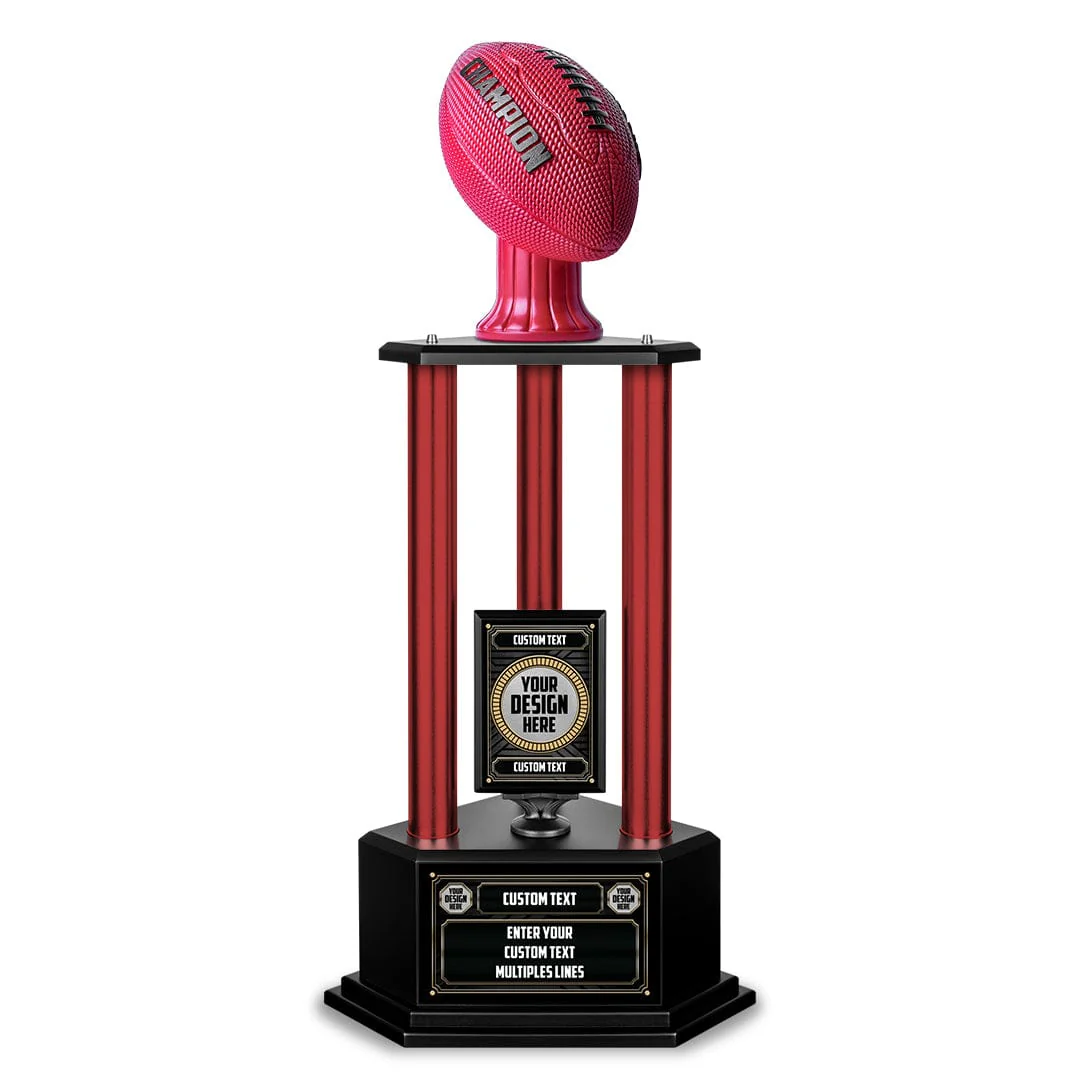 26"-36" Custom Champion Football Trophy - Image 54