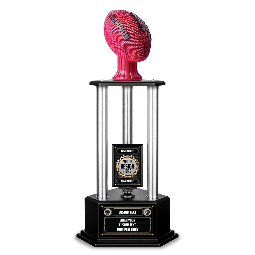 26"-36" Custom Champion Football Trophy - Image 55
