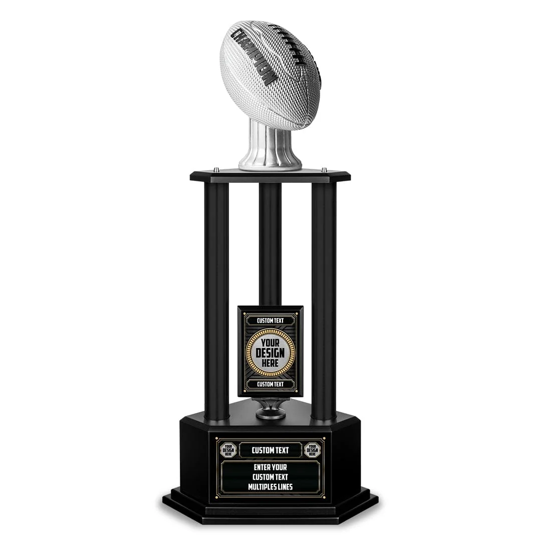 26"-36" Custom Champion Football Trophy - Image 56