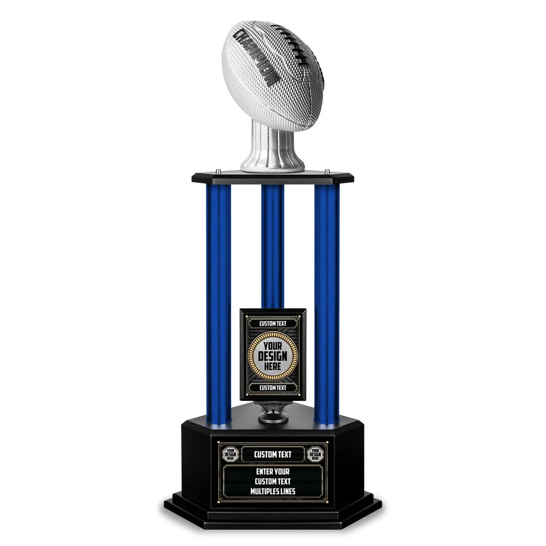 26"-36" Custom Champion Football Trophy - Image 57