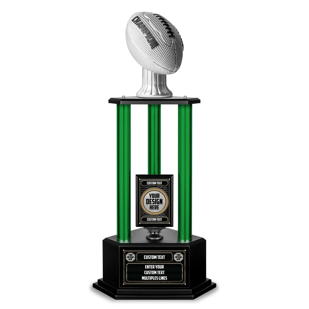 26"-36" Custom Champion Football Trophy - Image 59