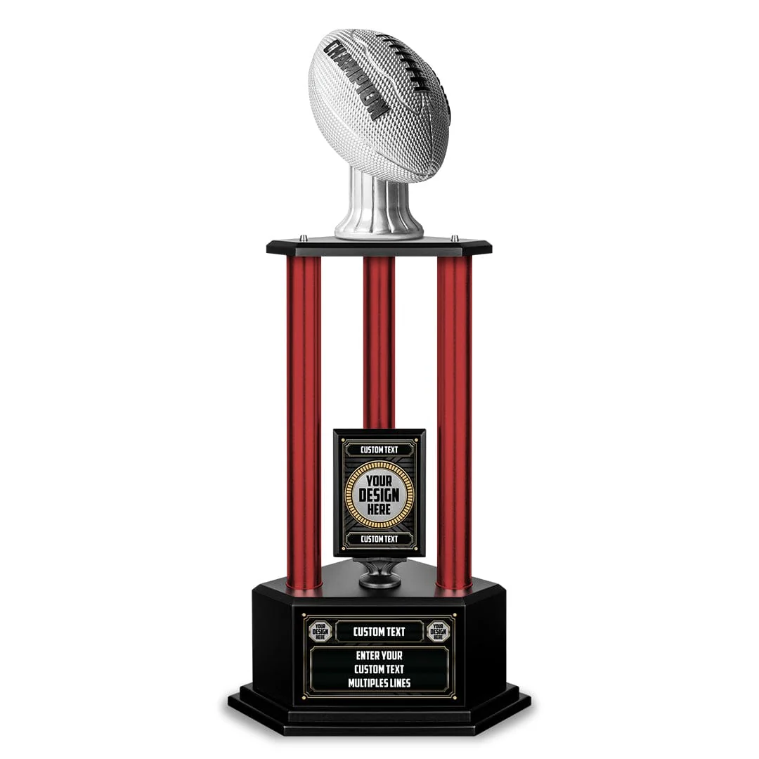 26"-36" Custom Champion Football Trophy - Image 60