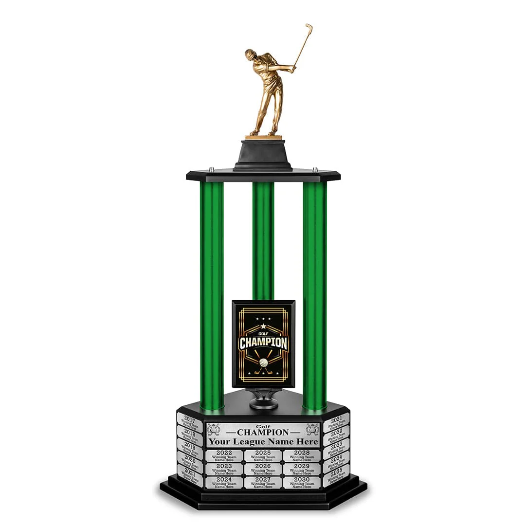 26"-36" Perpetual Custom Championship Golf Trophy - Image 6