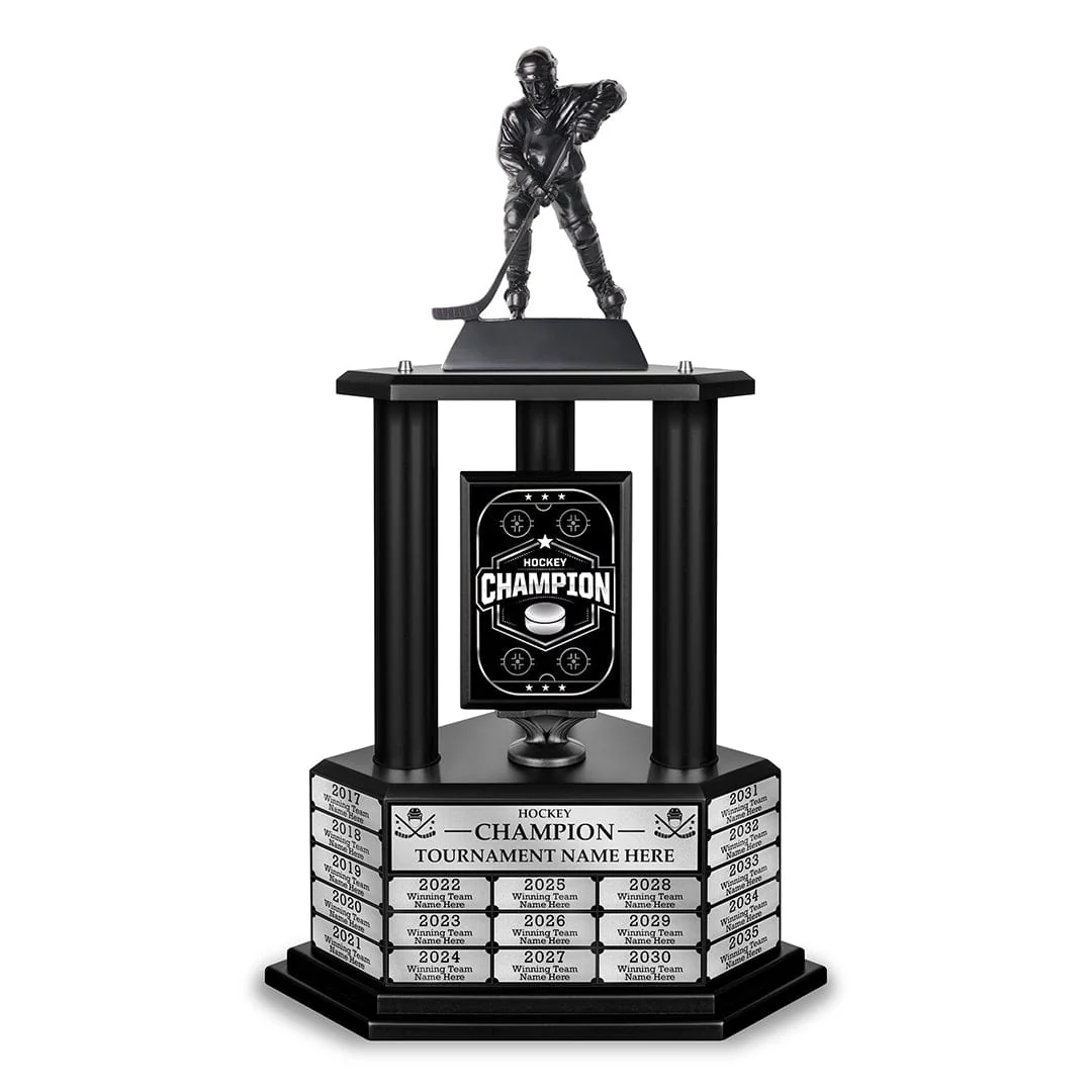 26"-36” Hockey Championship Trophy - Image 2