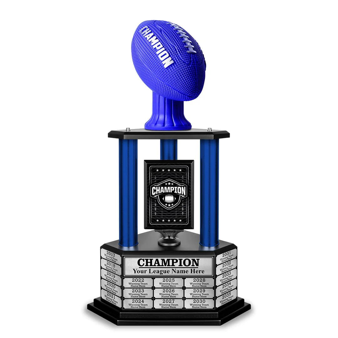 26"-36" Perpetual Champion Football Trophy - Image 10